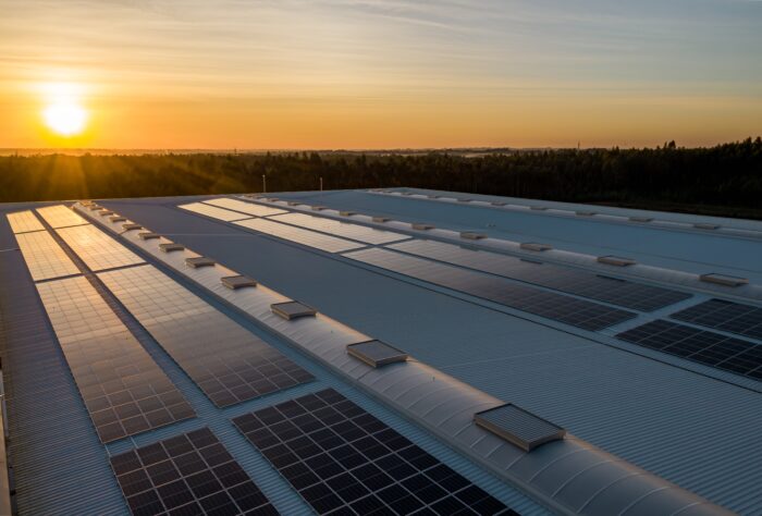 solar panels sustainable commercial real estate