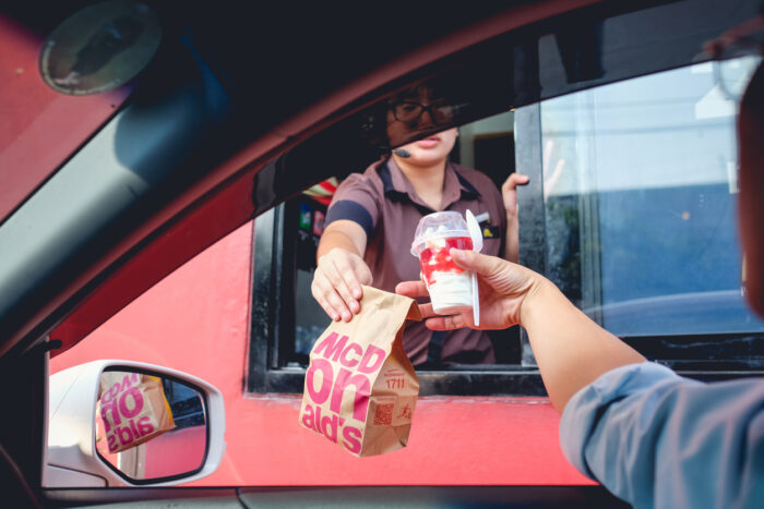 fast food property investment with a drive-through