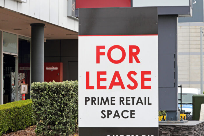 commercial for lease sign