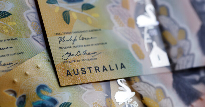 Australian fifty dollar note.